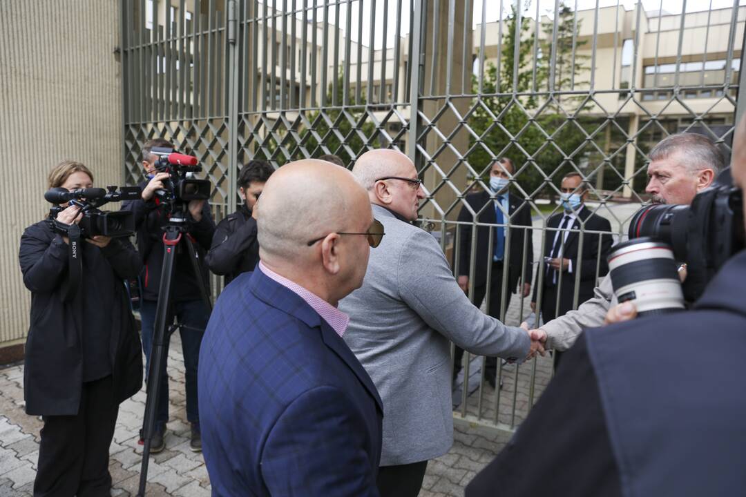 Seimo pirmininkė susitiko su Šeimų sąjūdžio aktyvistais