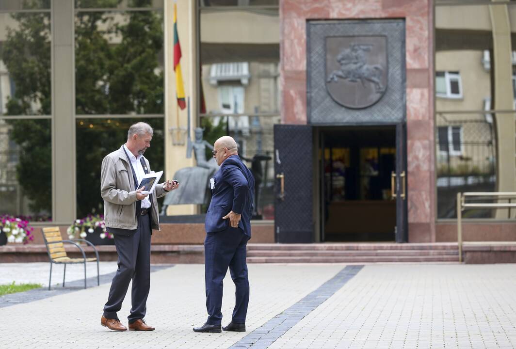 Seimo pirmininkė susitiko su Šeimų sąjūdžio aktyvistais