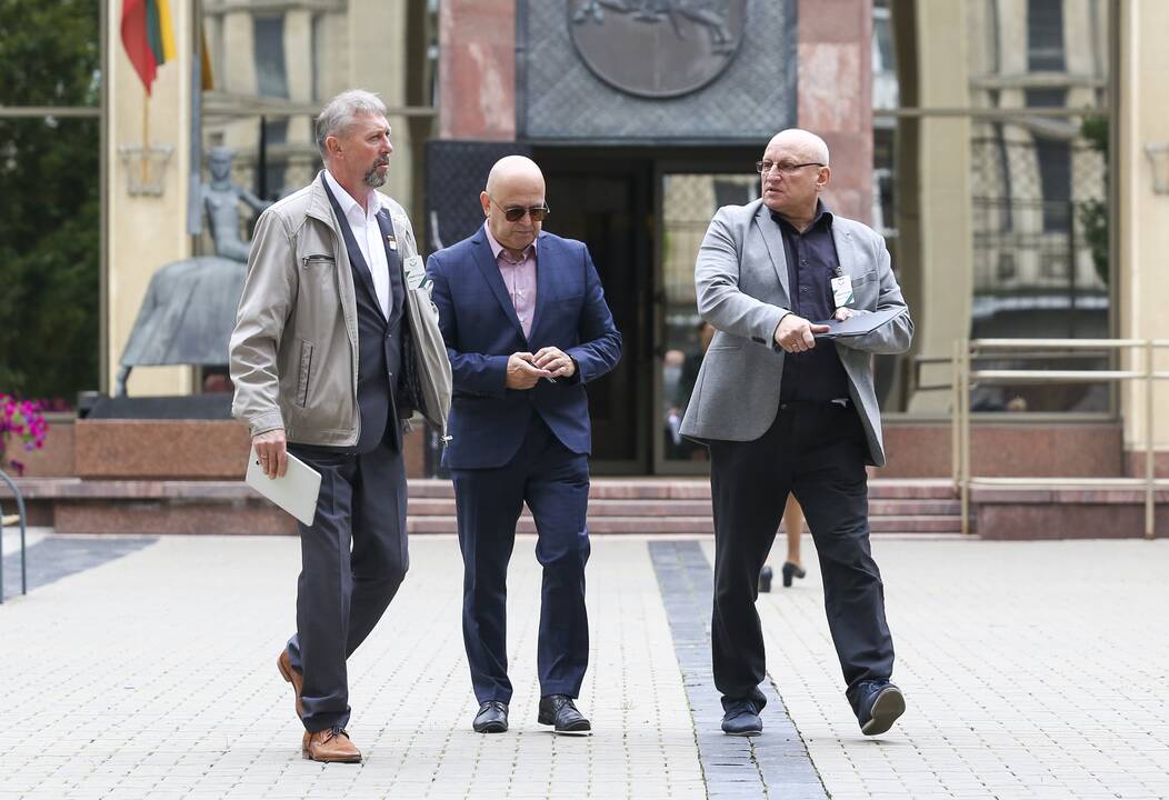 Seimo pirmininkė susitiko su Šeimų sąjūdžio aktyvistais