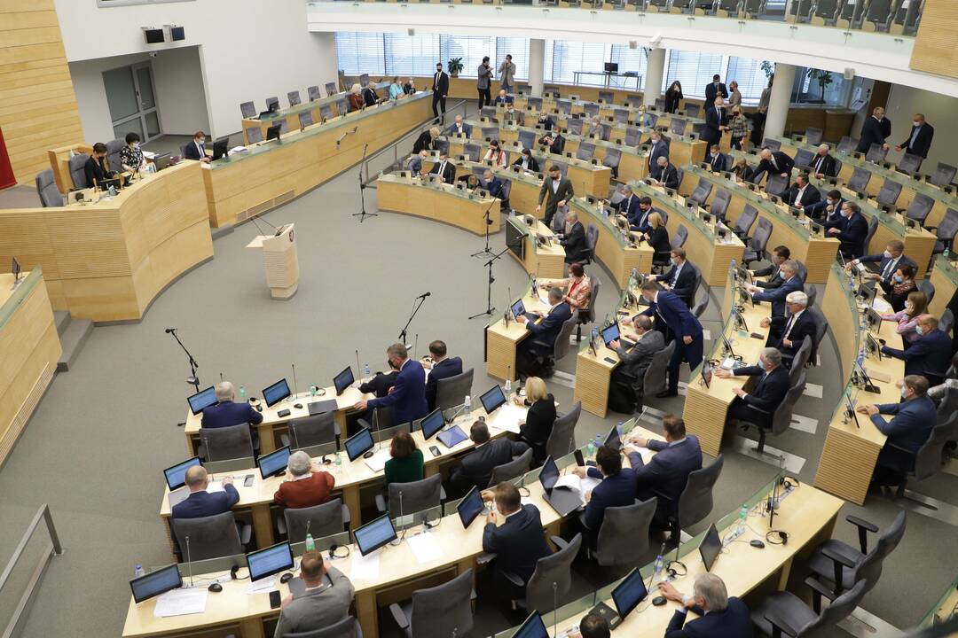 Seimui pateikta atnaujinta Nacionalinio saugumo strategija