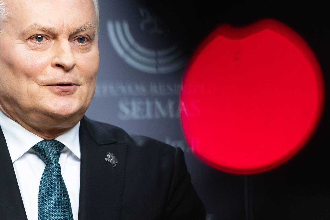 G. Nausėda sako iš D. Trumpo išgirdęs pagyras Lietuvai: ragino nenukrypti nuo kelio