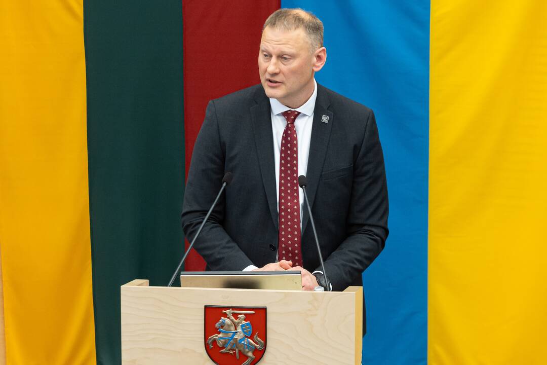 Seimas pritarė Bridikio kandidatūrai į VSD vadovus