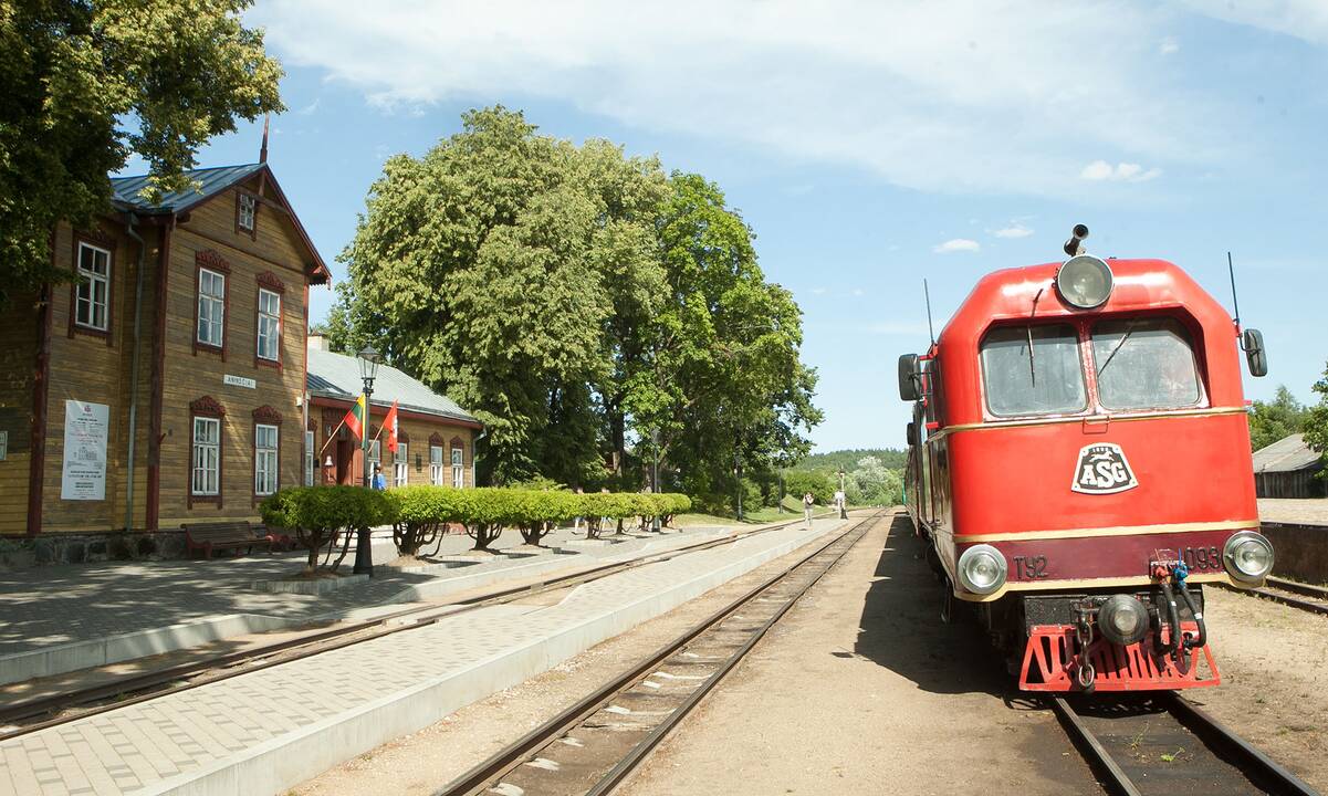 Siaurasis geležinkelis Anykščiuose
