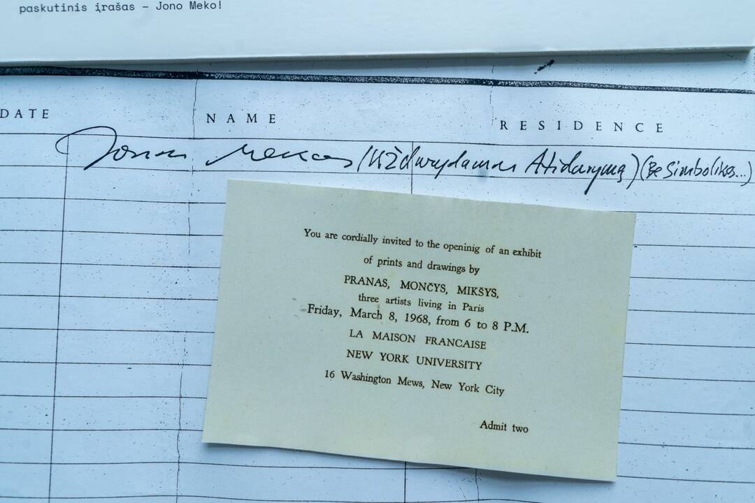 Audiovizualinis projektas „Mončys pasitinka Meką“ pristatomas Antano Mončio namuose-muziejuje Palangoje.