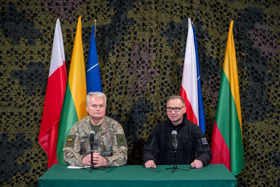 Nausėda: tebeanalizuojamos priemonės pažaboti Rusijos elgesiui Baltijos jūroje