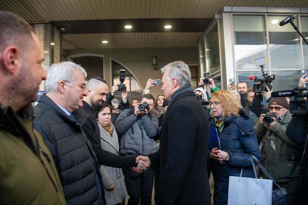 G. Nausėdos vizitas Ukrainoje