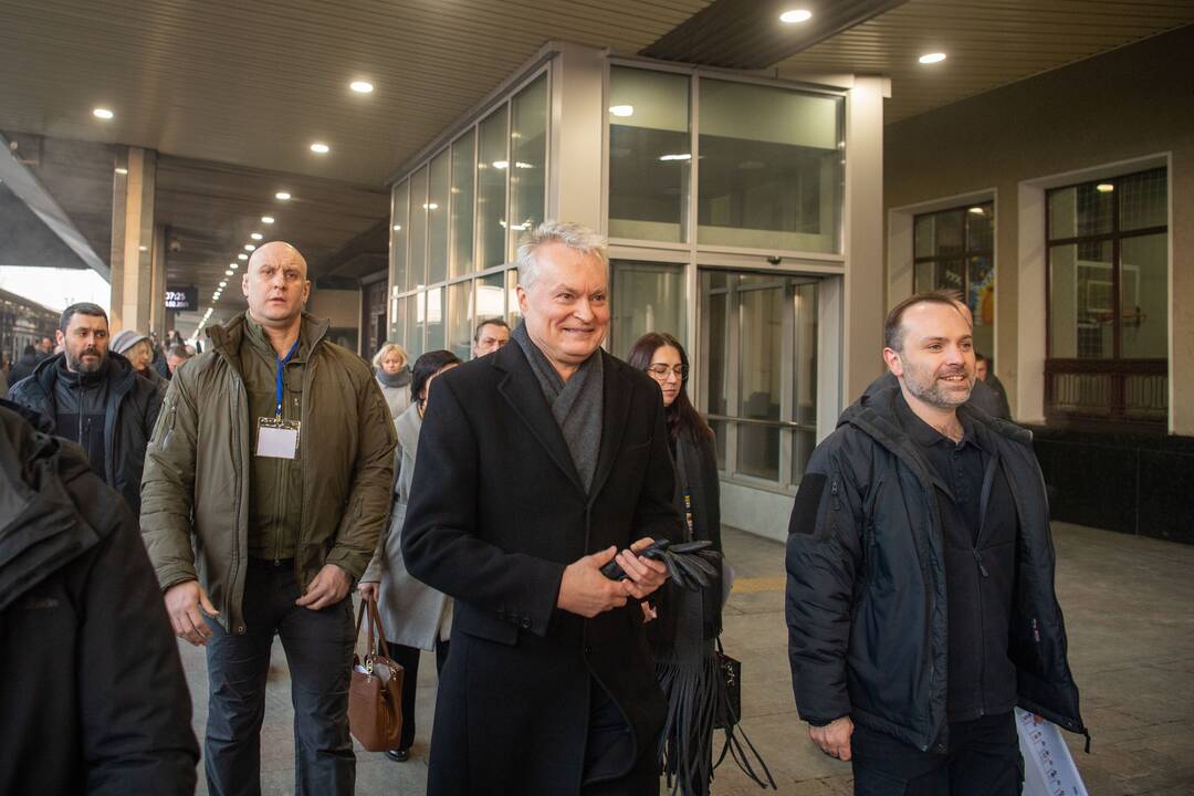 G. Nausėdos vizitas Ukrainoje