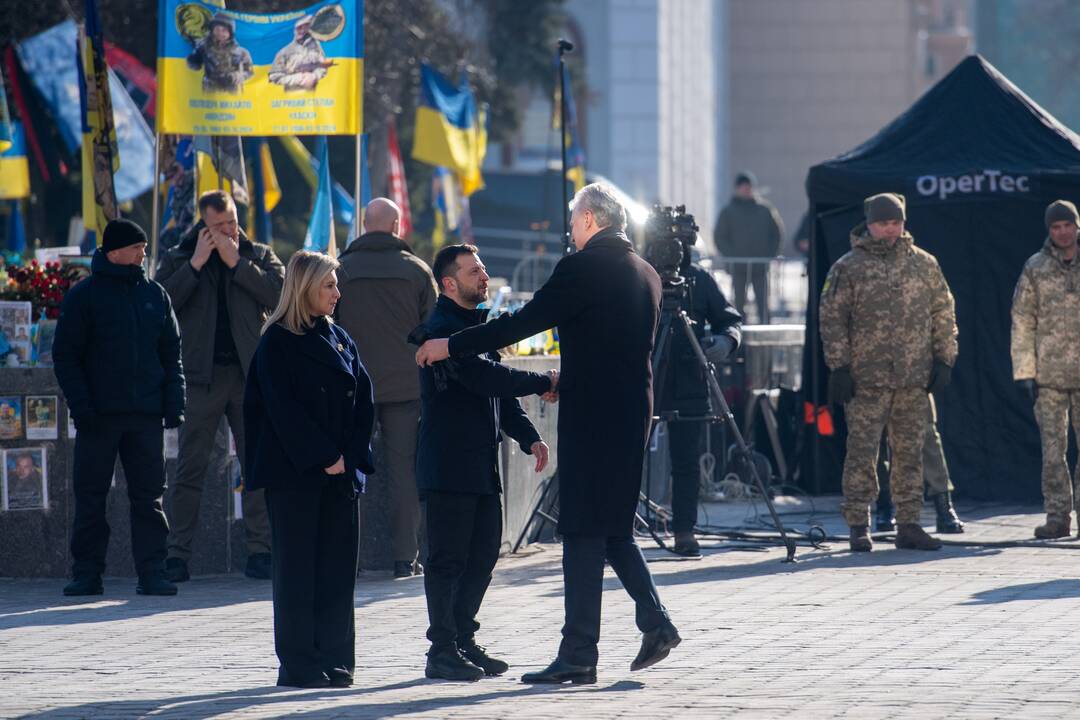 G. Nausėdos vizitas Ukrainoje