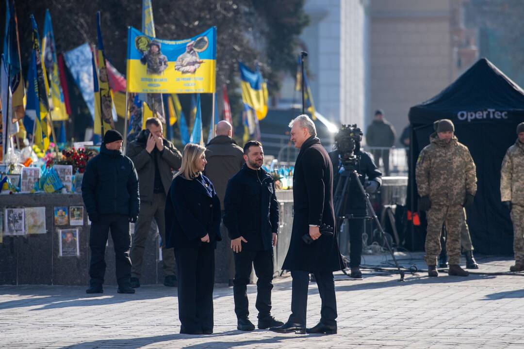 G. Nausėdos vizitas Ukrainoje