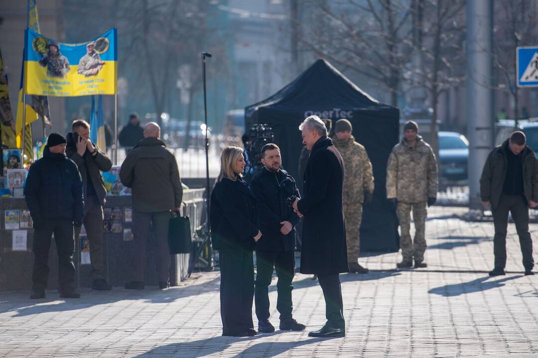 G. Nausėdos vizitas Ukrainoje