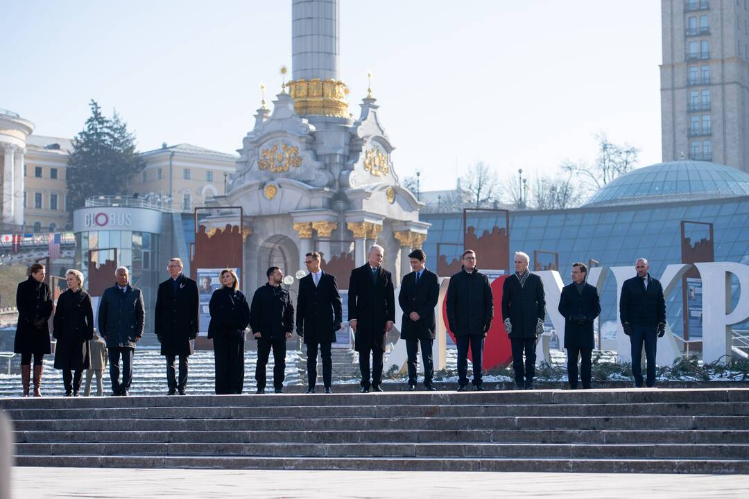 G. Nausėdos vizitas Ukrainoje