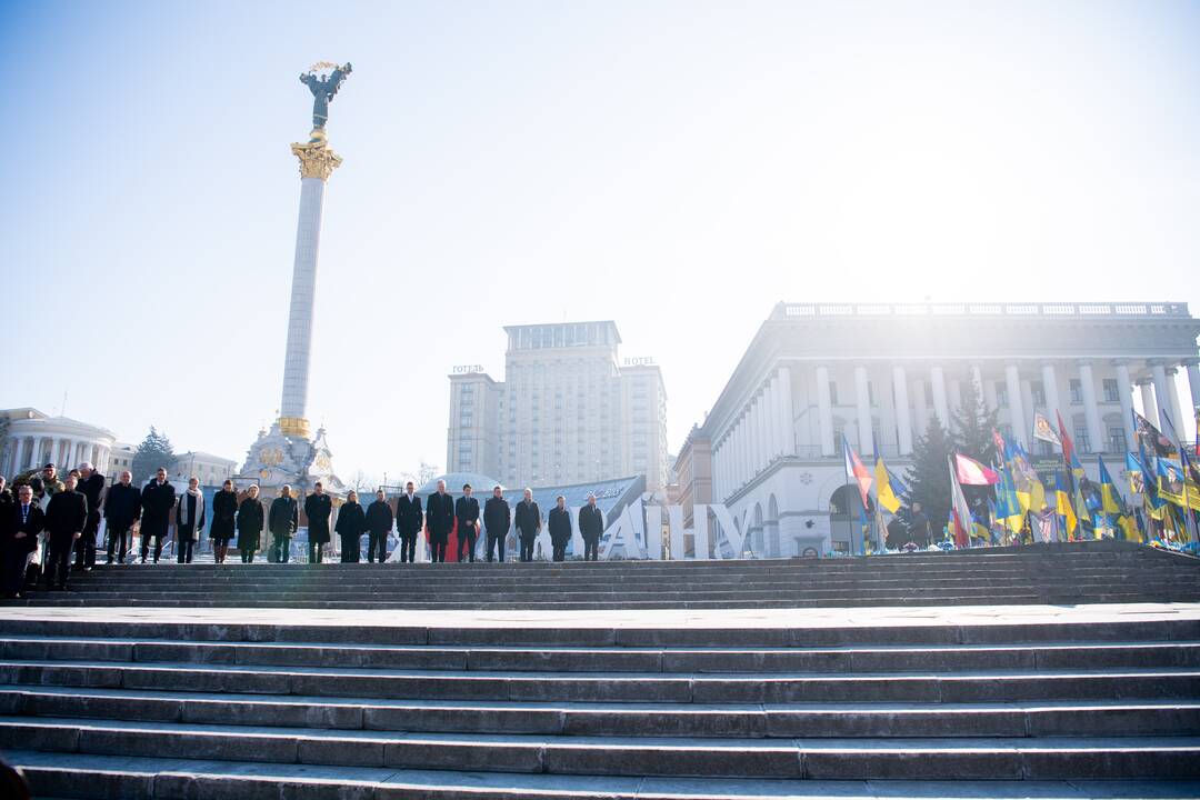 G. Nausėdos vizitas Ukrainoje