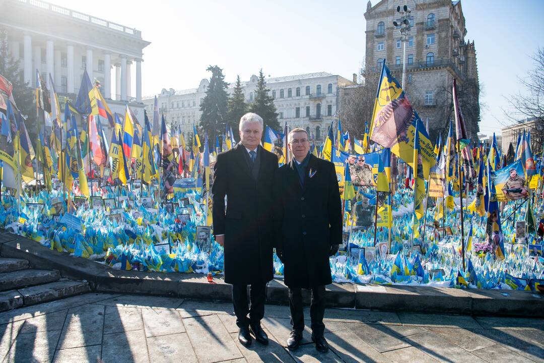G. Nausėdos vizitas Ukrainoje