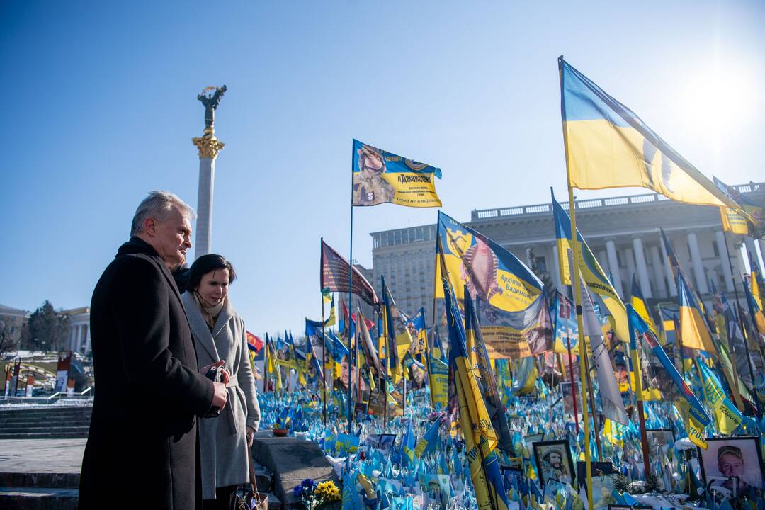 G. Nausėdos vizitas Ukrainoje