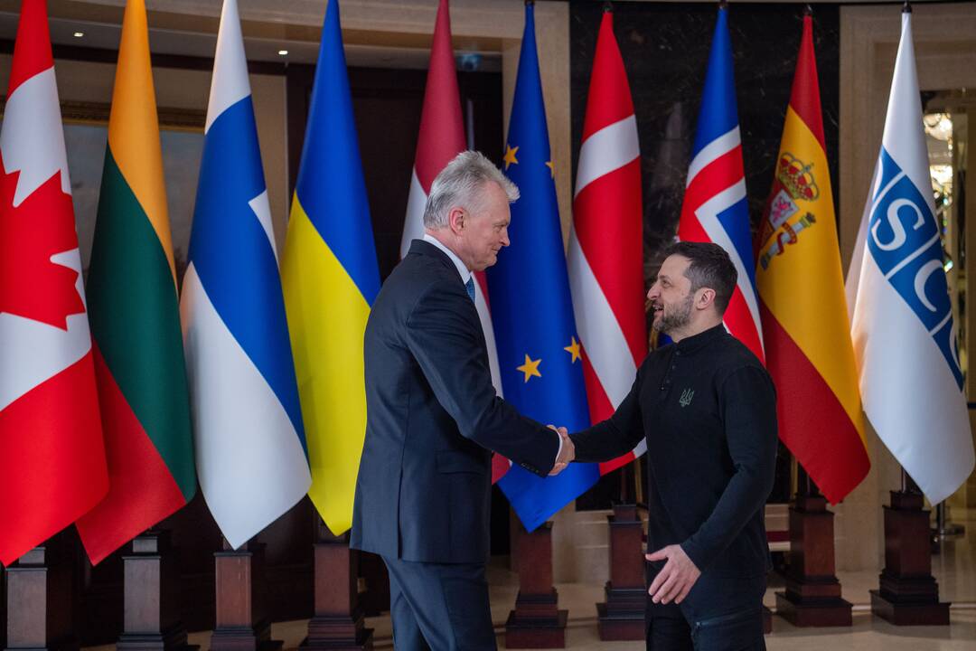 G. Nausėdos vizitas Ukrainoje