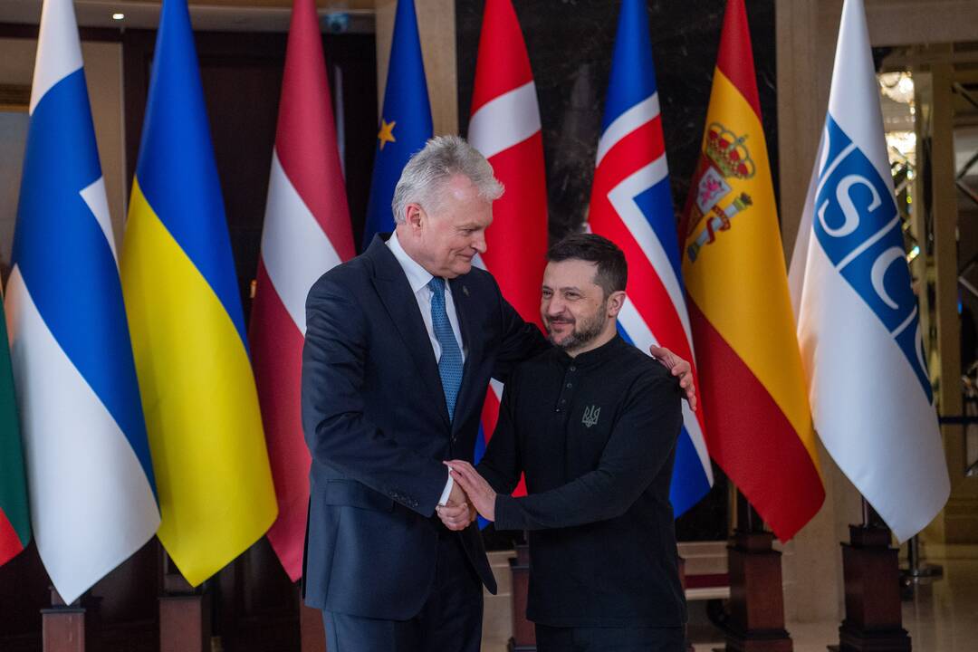 G. Nausėdos vizitas Ukrainoje