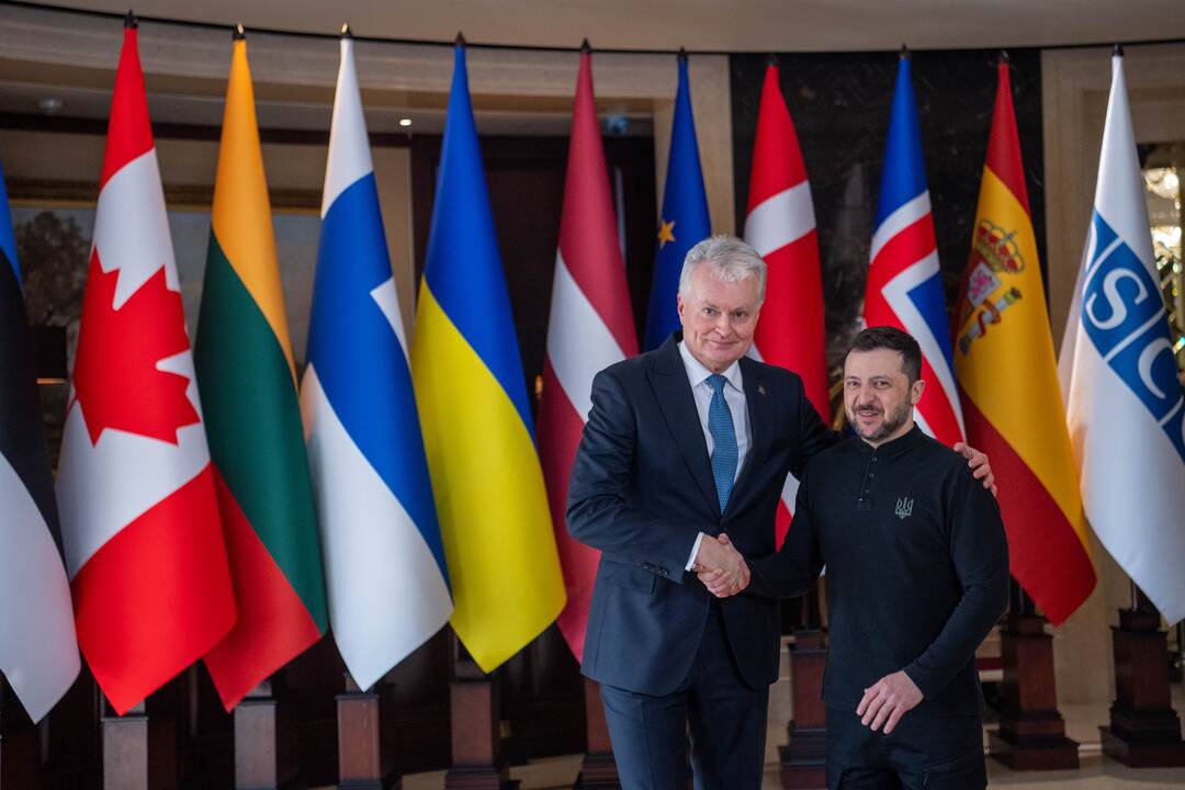 G. Nausėdos vizitas Ukrainoje