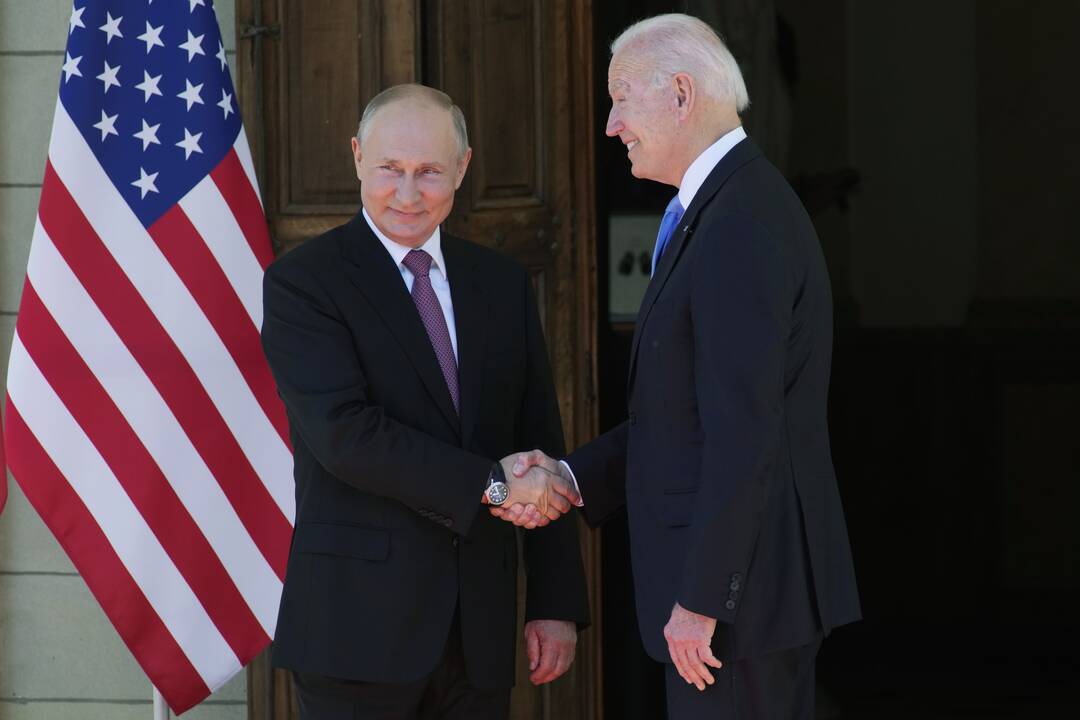 J. Bideno ir V. Putino susitikimas Ženevoje