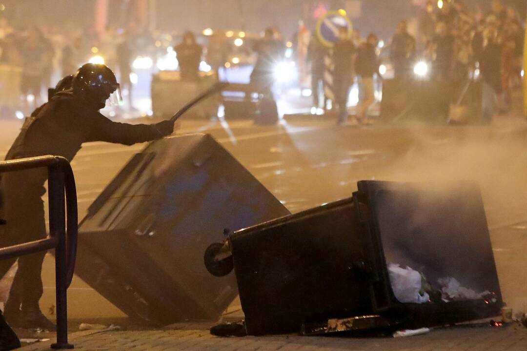 Protestai po rinkimų Baltarusijoje