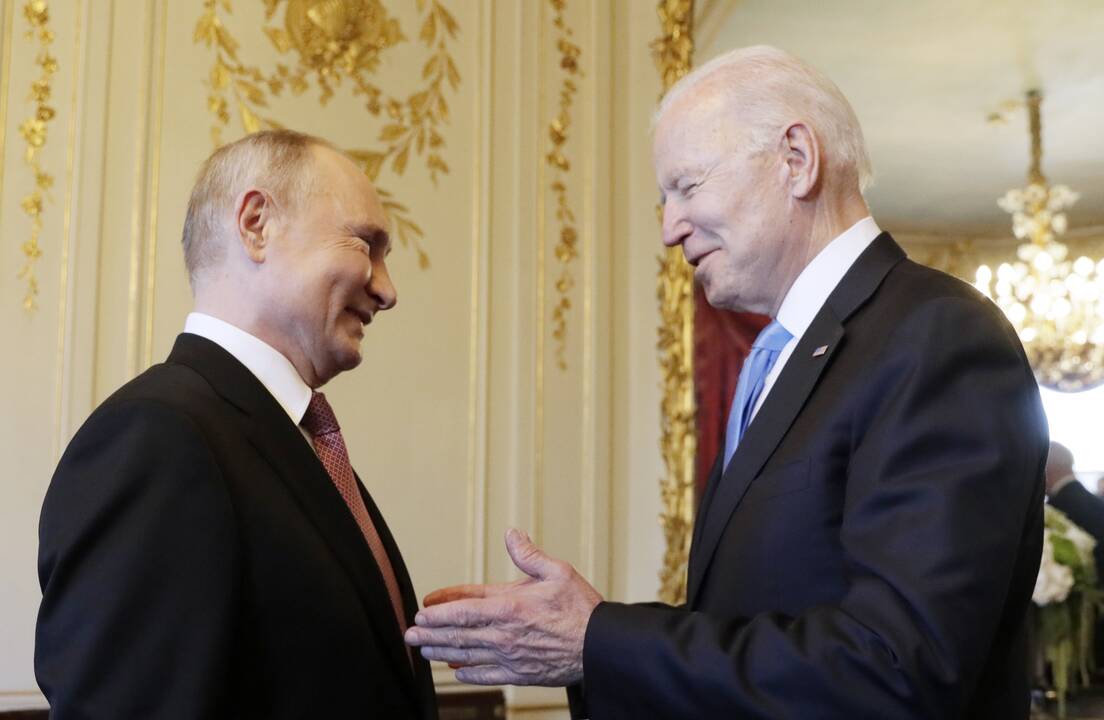 J. Bideno ir V. Putino susitikimas Ženevoje