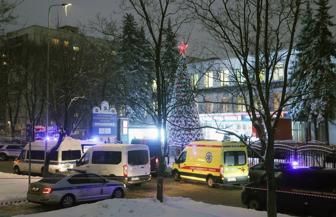 Maskvoje dėvėti kaukę atsisakęs vyras nušovė du žmones, keturis sužeidė