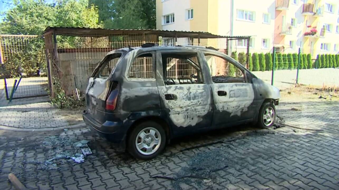 Poznanėje per naktį sukelta 11 gaisrų