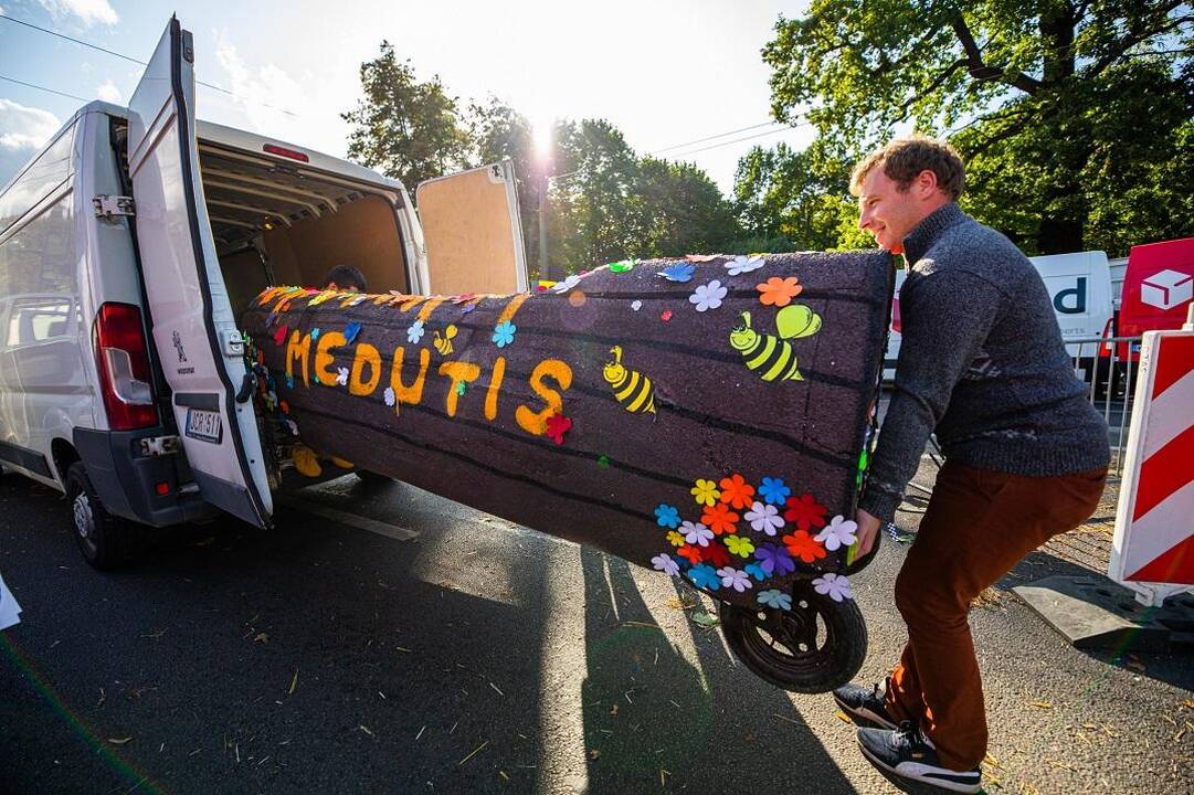 Pasiruošimas „Red Bull muilinių lenktynėms“