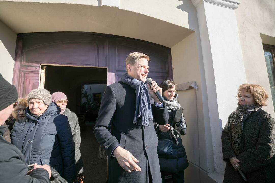 Atvirų kiemelių iniciatyvos atidarymas Vilniuje