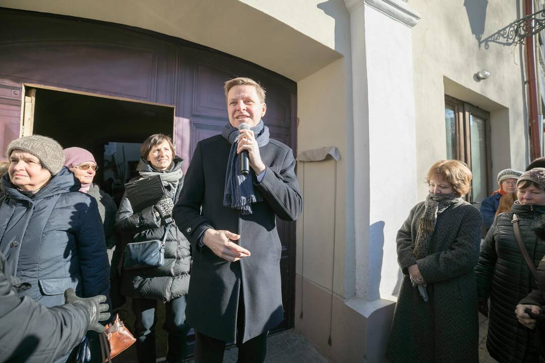 Atvirų kiemelių iniciatyvos atidarymas Vilniuje
