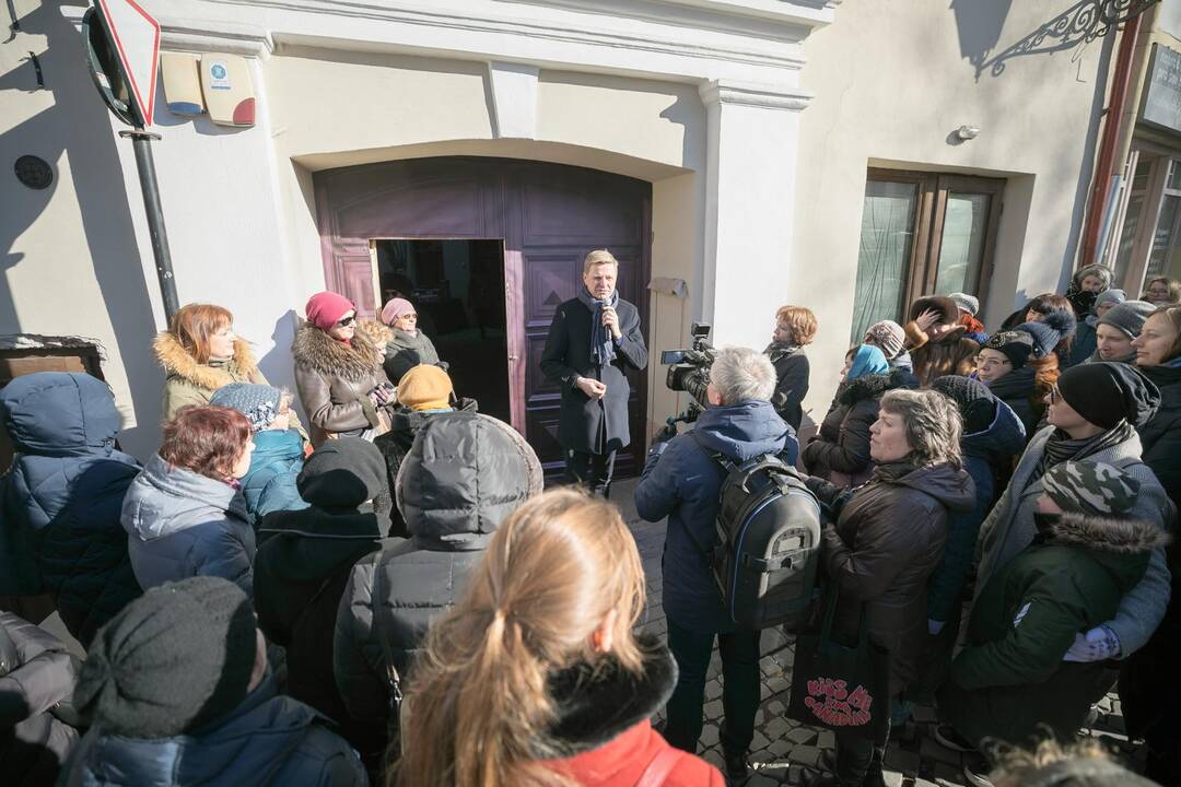 Atvirų kiemelių iniciatyvos atidarymas Vilniuje