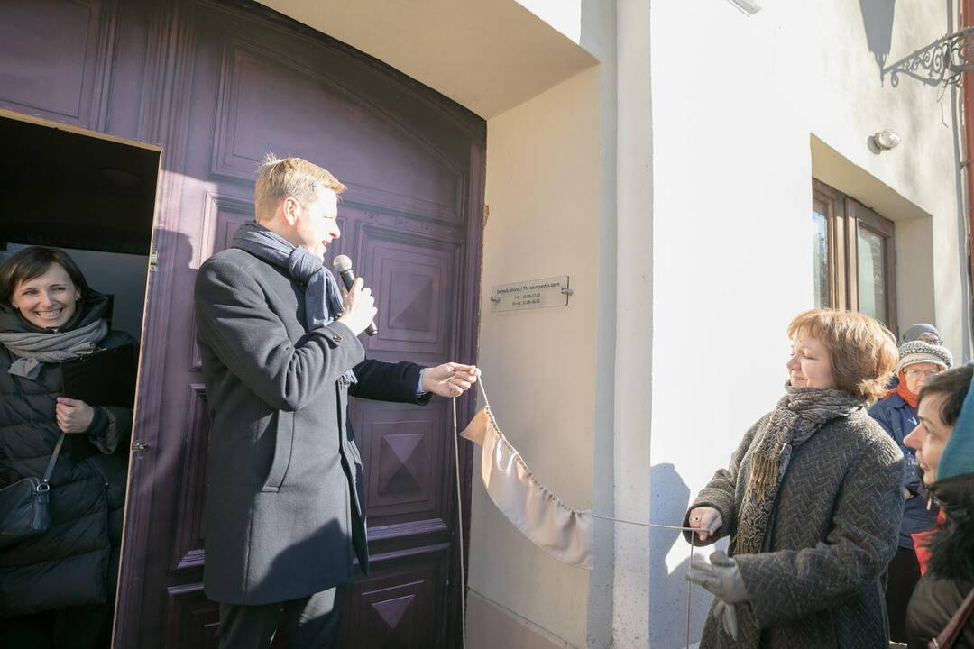Atvirų kiemelių iniciatyvos atidarymas Vilniuje