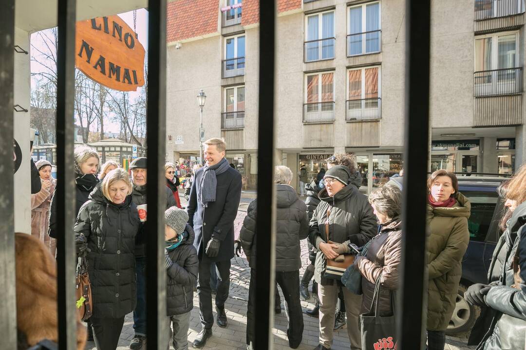 Atvirų kiemelių iniciatyvos atidarymas Vilniuje