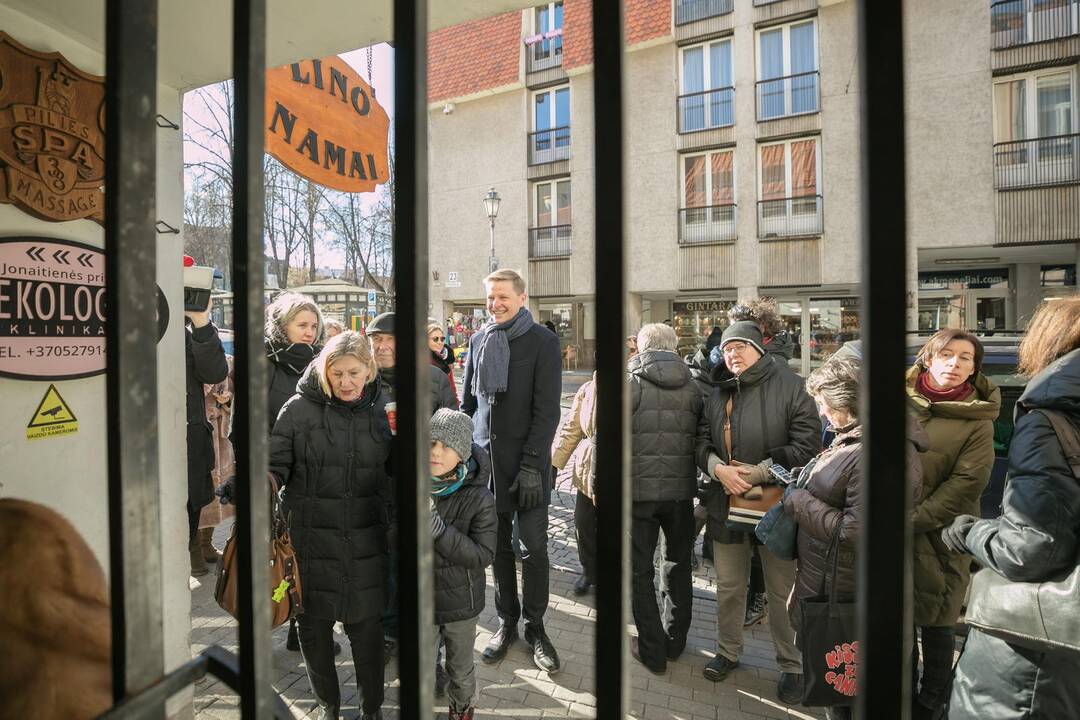 Atvirų kiemelių iniciatyvos atidarymas Vilniuje