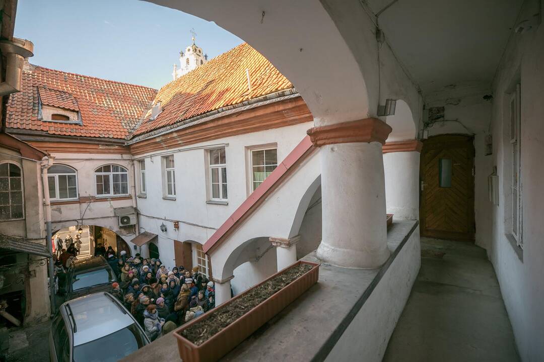 Atvirų kiemelių iniciatyvos atidarymas Vilniuje