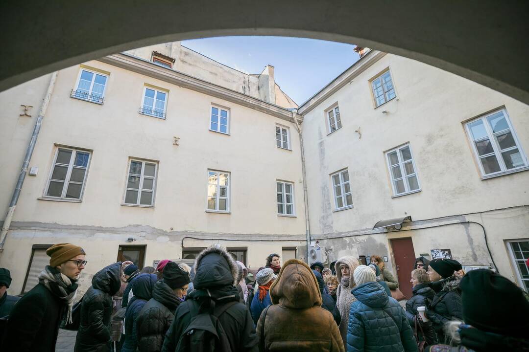 Atvirų kiemelių iniciatyvos atidarymas Vilniuje