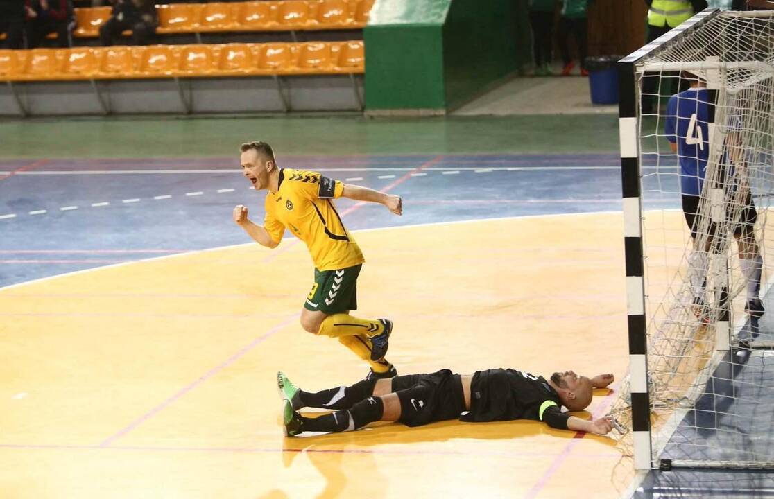 Salės futbolas: Lietuva - Estija