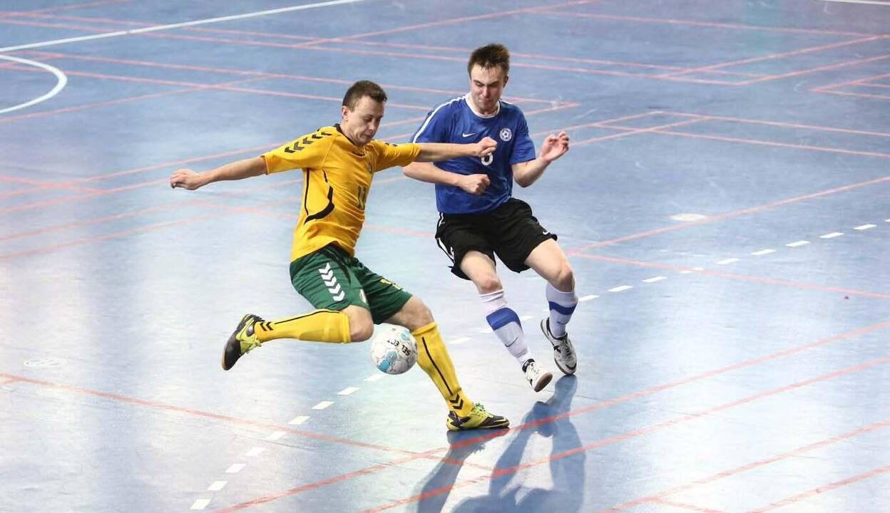 Salės futbolas: Lietuva - Estija