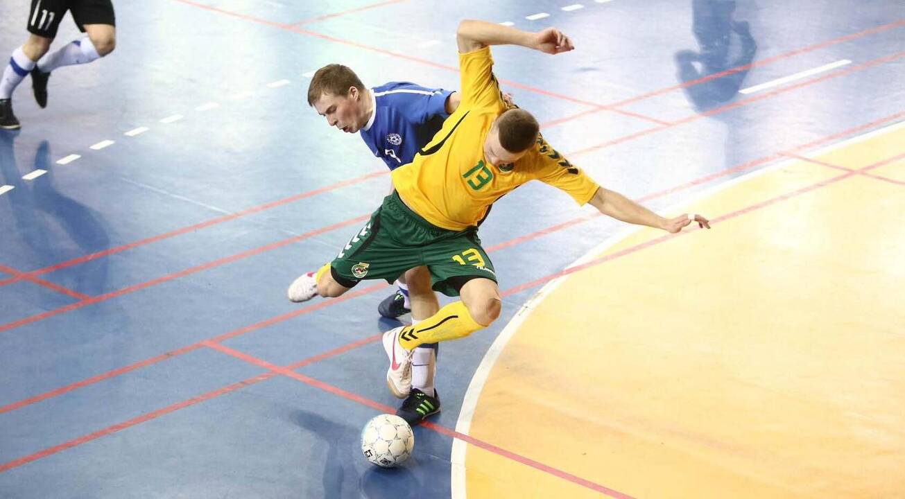 Salės futbolas: Lietuva - Estija