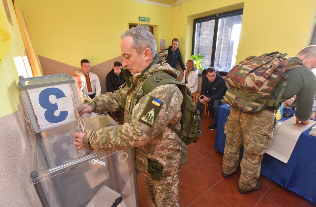 Ukraina renka prezidentą