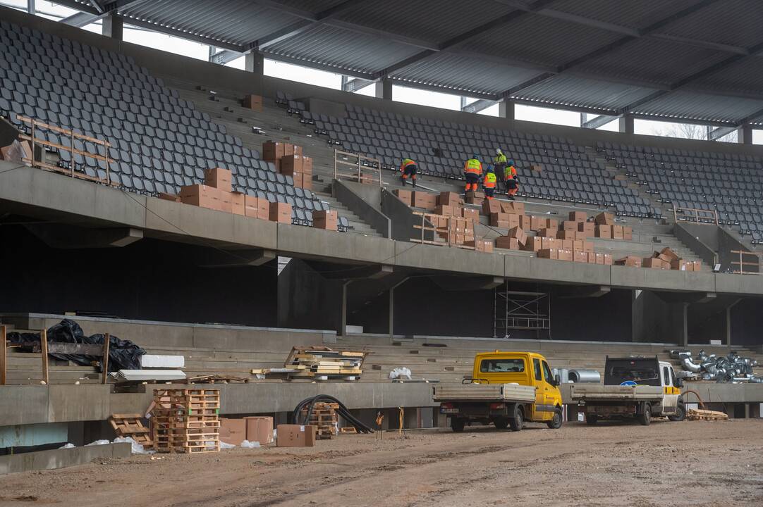 Pokyčiai S. Dariaus ir S. Girėno stadione 