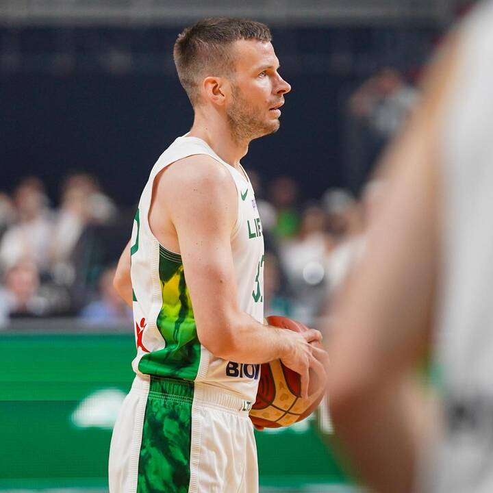 Kontrolinės vyrų krepšinio rungtynės: Latvija – Lietuva 70:52