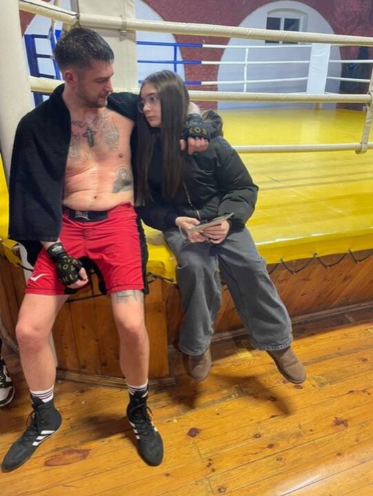 Varžovai: „Semipro“ lygos turnyre kovojo olimpinių svorio kategorijų boksininkai.