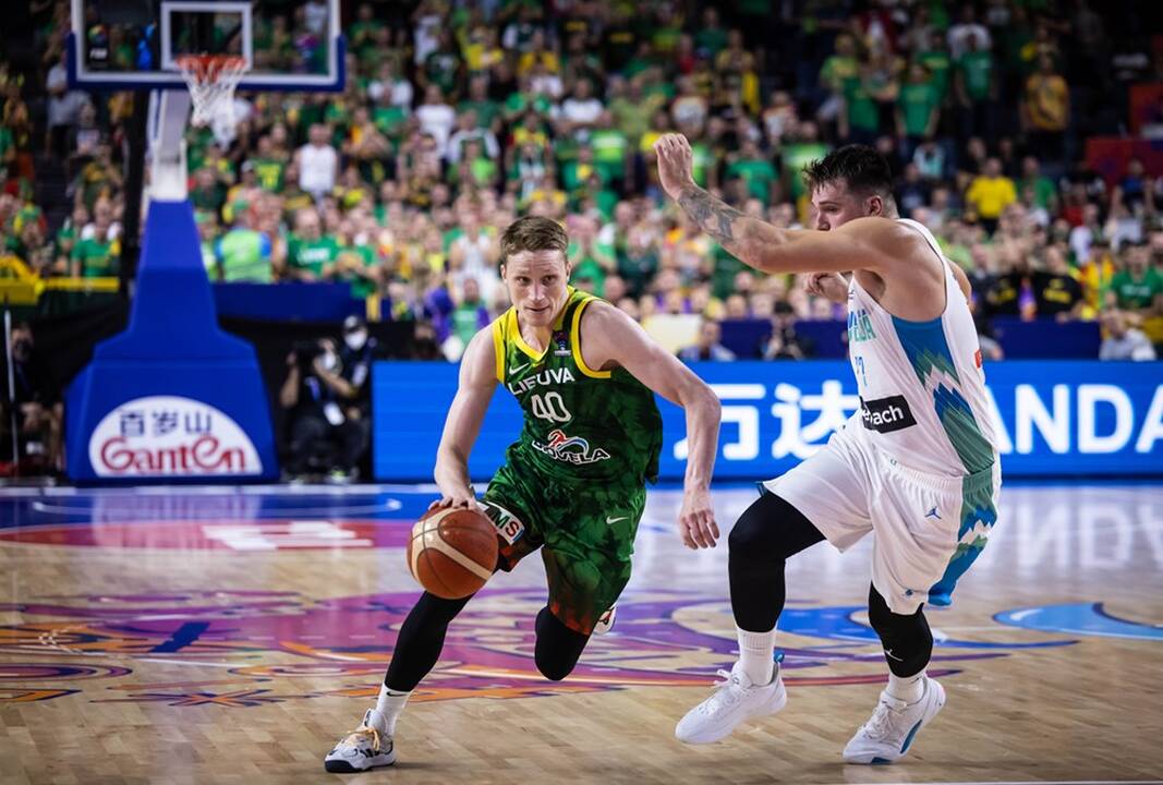 Europos krepšinio čempionatas: Lietuva – Slovėnija 85:92