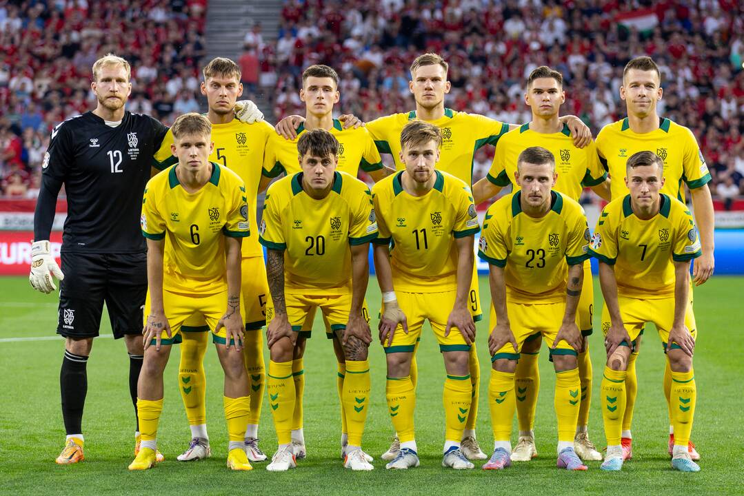 Europos futbolo čempionato atranka: Vengrija – Lietuva 2:0