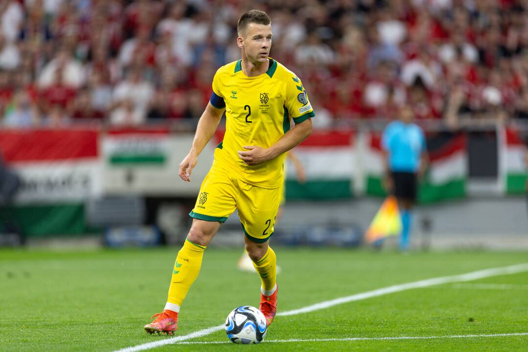 Europos futbolo čempionato atranka: Vengrija – Lietuva 2:0
