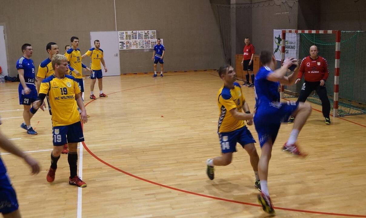 HC "Vilnius" be vargo sudorojo Utenos rankininkus