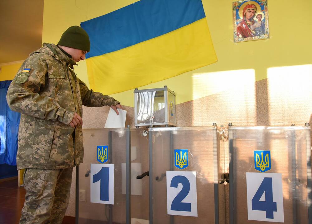 Ukraina renka prezidentą