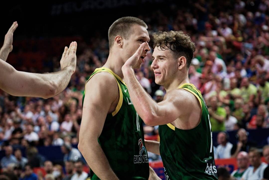 Europos krepšinio čempionatas: Lietuva – Vengrija 87:64