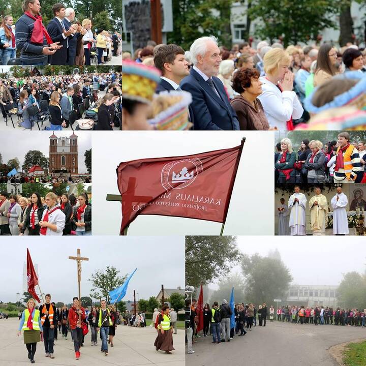 Floristų papuošta Šiluva pasitinka maldininkus