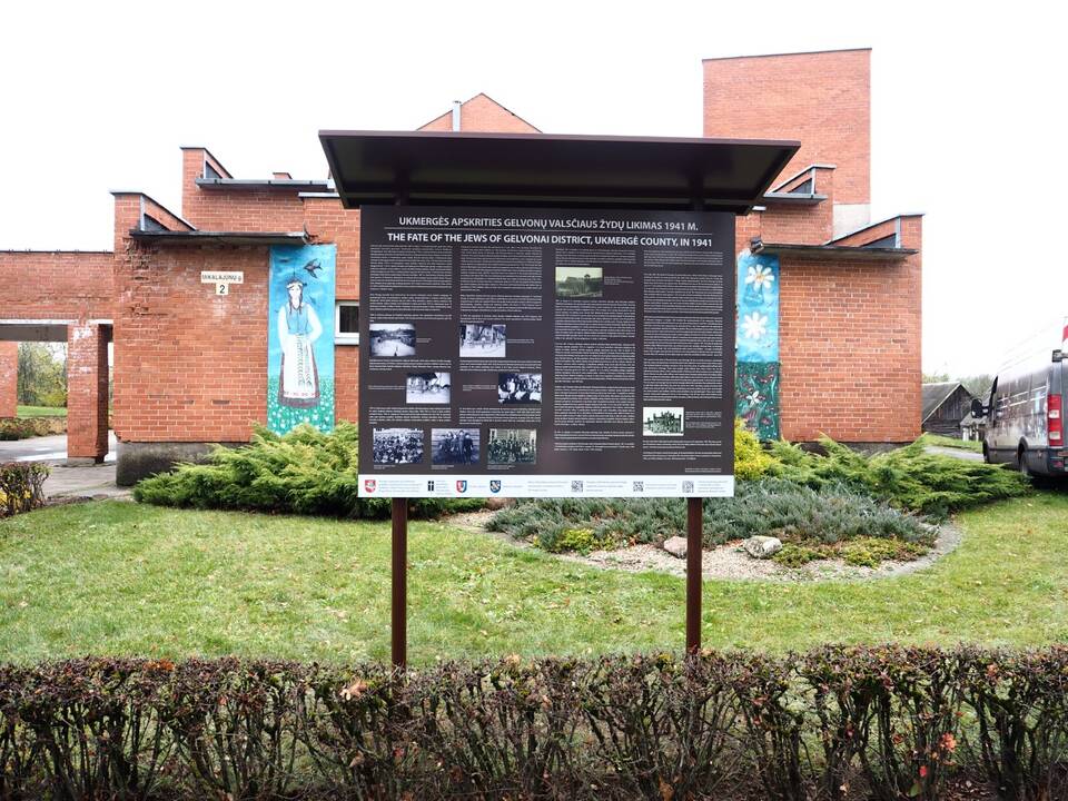 Širvintų rajone įprasmintas Holokausto aukų atminimas